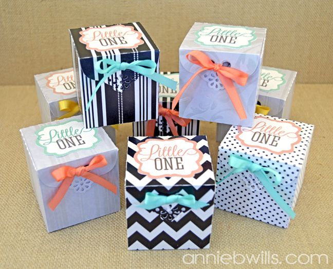 Baby Announcement Favor Boxes – Annie Williams