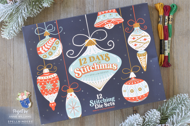 12 Days of Stitchmas Advent Calendar  Day 9 with Annie Williams -  Spellbinders Blog